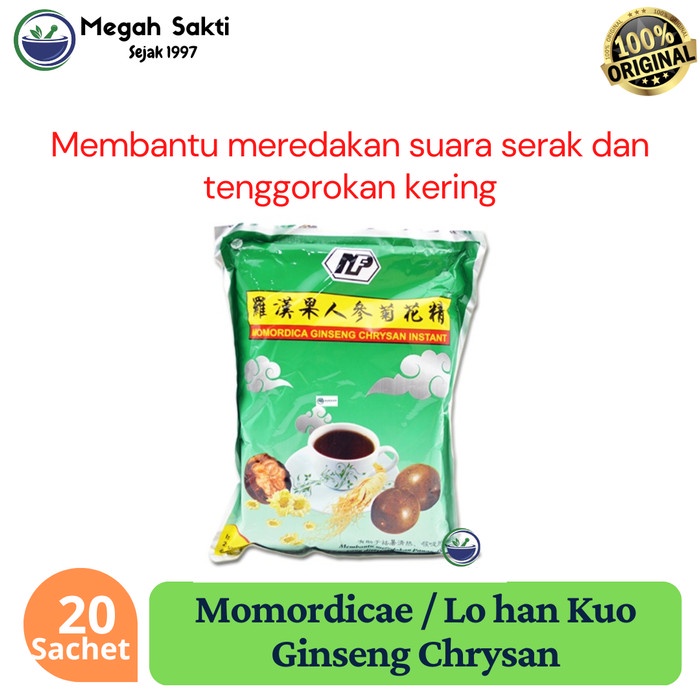 

LITTLE ONE - Momordica / Lo Han Kuo Ginseng Chrysan Instant kemasan sachet