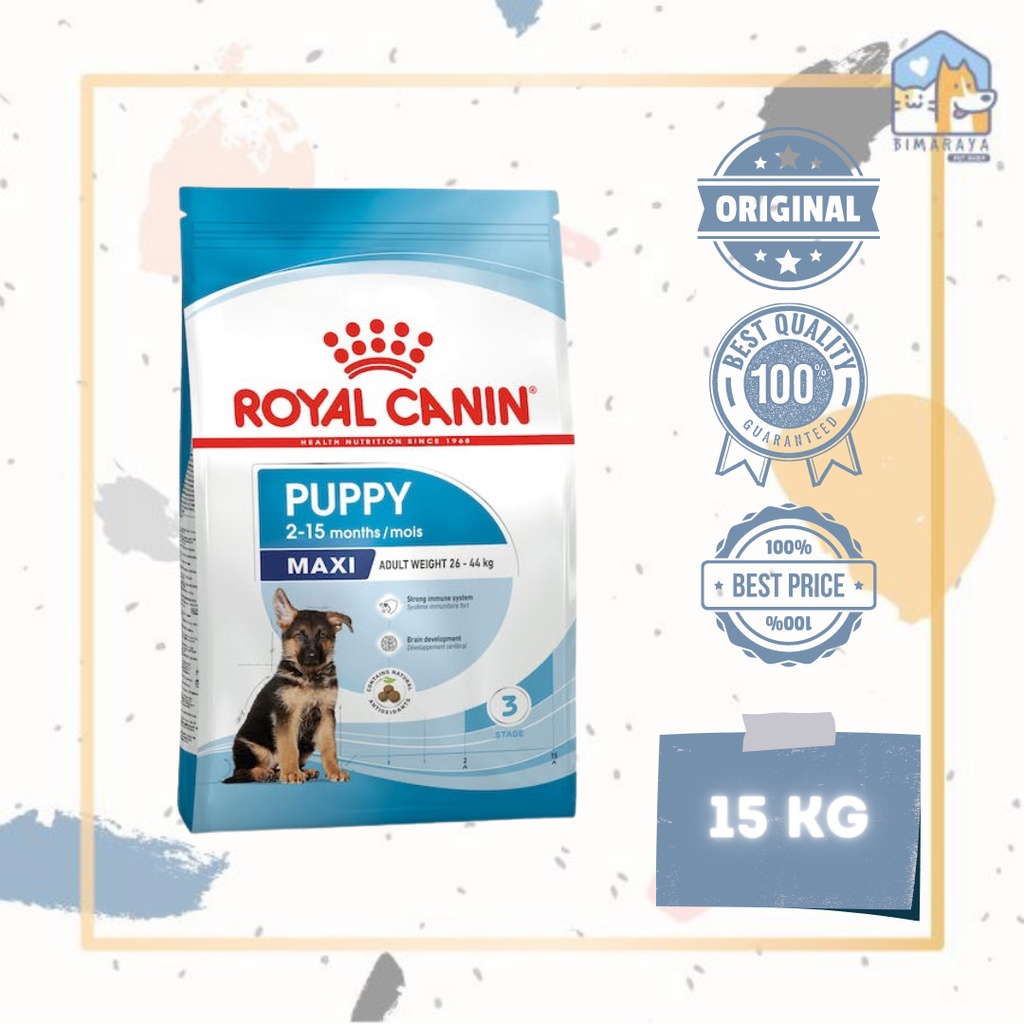 ROYAL CANIN MAXI PUPPY / MAXI JUNIOR 15KG FRESHPACK (KHUSUS EKPEDISI)