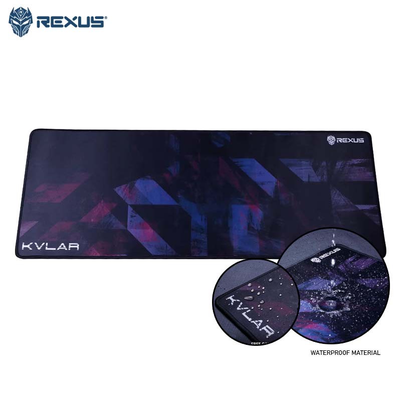 Rexus Mousepad Gaming Kvlar T10 Speed Edition XL - Hitam