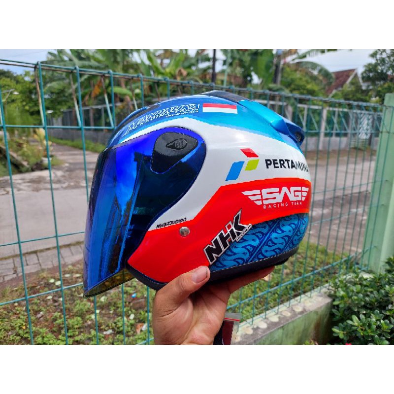 NHK R6 Mandalika limited edition iridium blue
