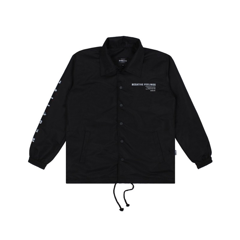 Dobujack Coach Jacket Evacuation Black / coach dobujack / jaket dobujack / crewneck dobujack / hoodie dobujack