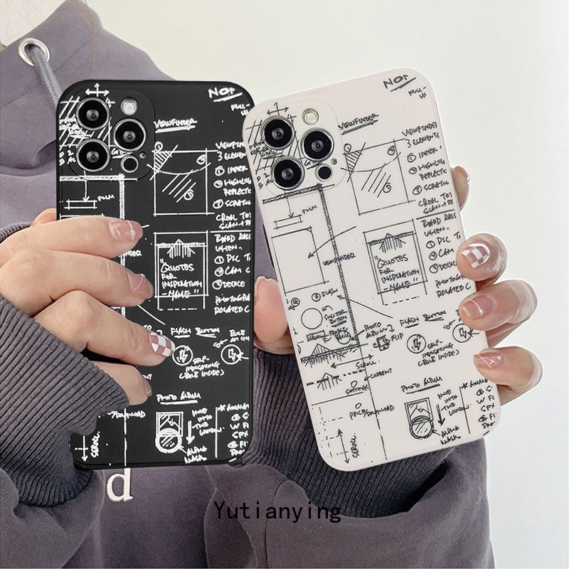 Case Motif Matematika Untuk Xiaomi Poco M3 X3 Redmi 10A 9A 10 9 9T 9C Note 8 9 10 Pro Plus