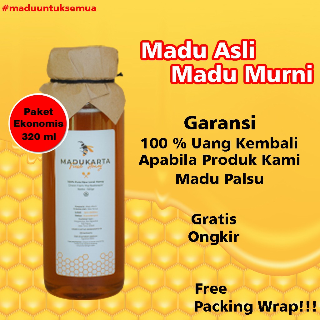 

Madu Asli Hutan Lebah Apis Mellifera 320 Ml Imun Booster Penjaga Stamina