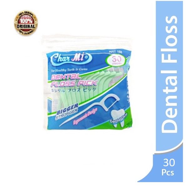 Dental Floss Charmi Benang Pembersih Gigi isi 30