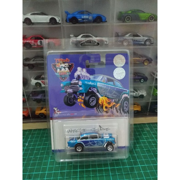 Hot wheels 55 chevy bel air gasser, hot wheels 55 chevy air gasser special custom