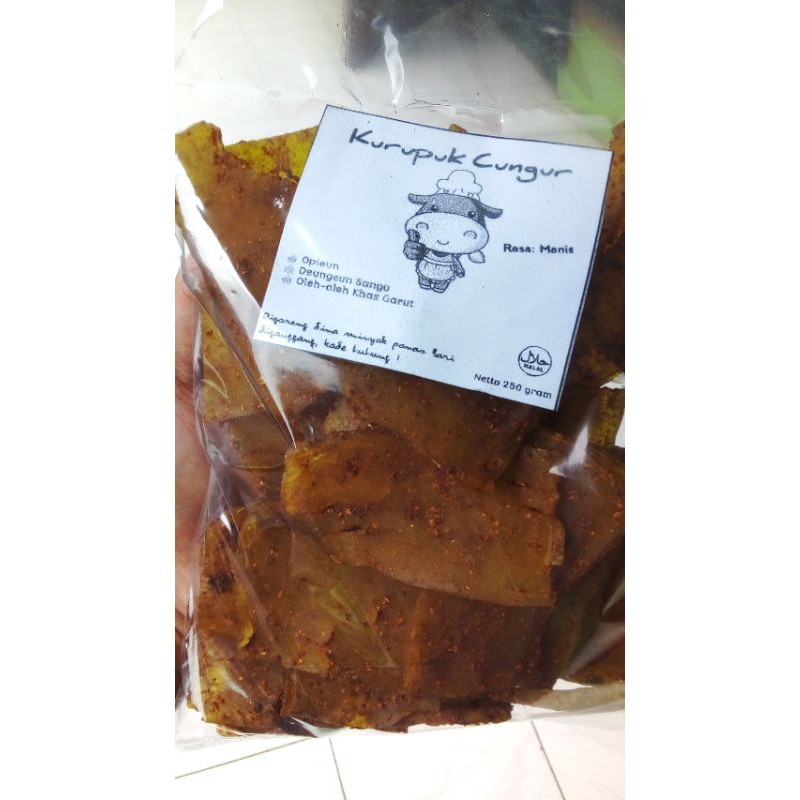 

Kerupuk Cungur/kikil sapi mentah 250gram