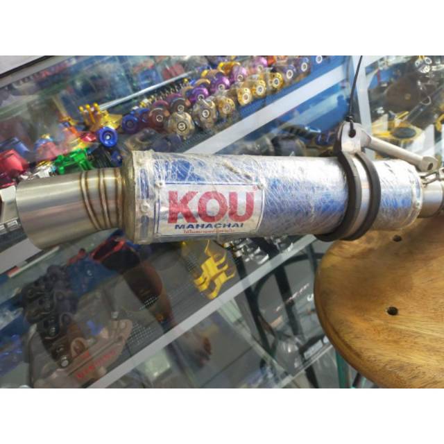 Knalpot muffler kou mahachai original thailand for mio 155cc