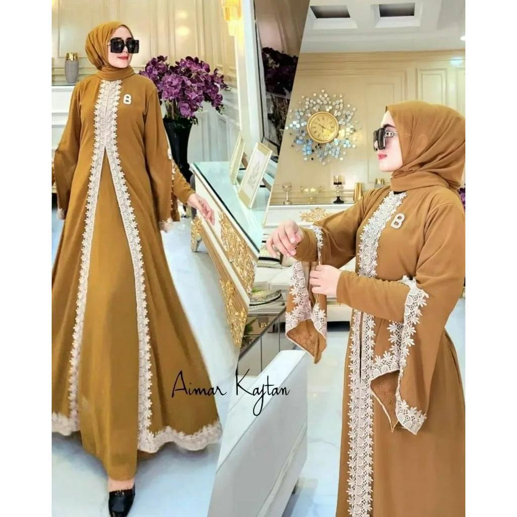 COD AIMAR KAFTAN/ CRINCLE AIRFLOW PREMIUM/ DRESS TERBARU 2023/ KAFTAN WANITA KONDANGAN