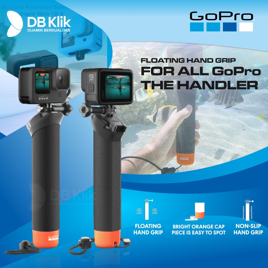 Floating Hand Grip GoPro For All GoPro Hero &amp; MAX - The Handler GoPro