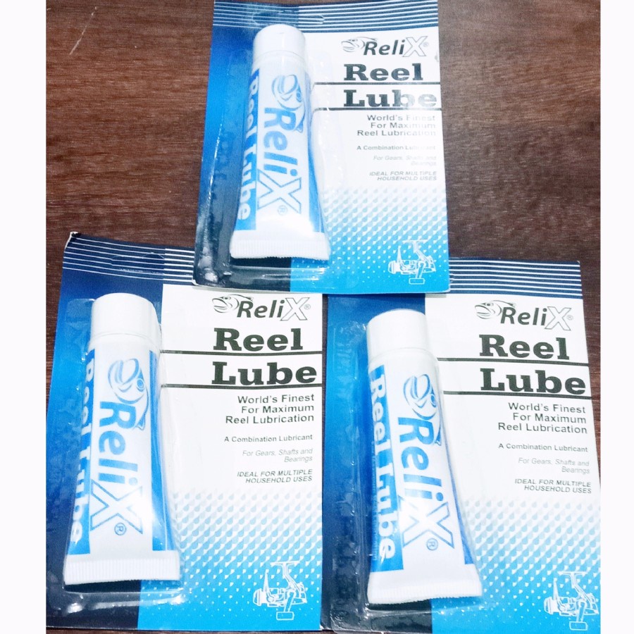 Reel lube Pelumas reel Relix Minyak Gemuk bearing