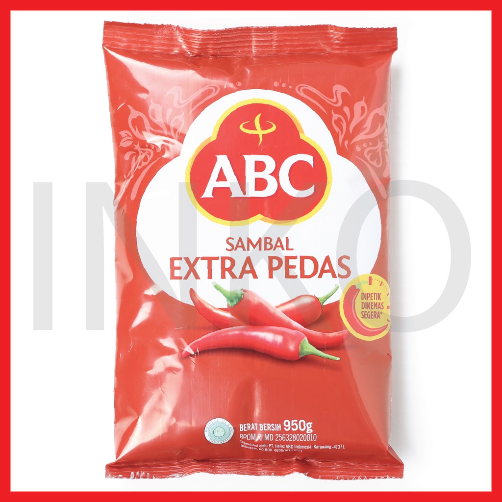 

ABC SAMBAL EXTRA PEDAS BANTAL 950GR