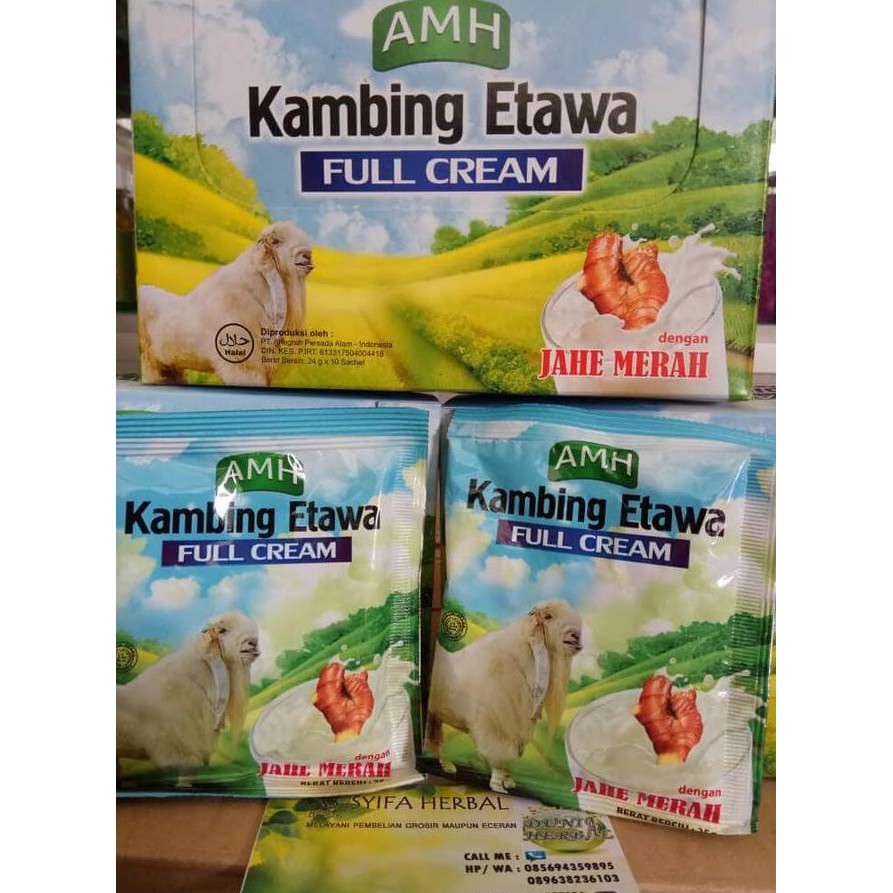 

Susu Kambing Etawa Amh Plus Jahe Merah Kode 768