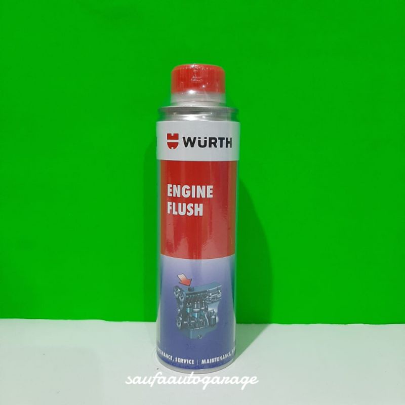 WURTH Engine Flush 300 mL - Penguras Pembersih mesin dalam mobil bensin & diesel (Produk Jerman)