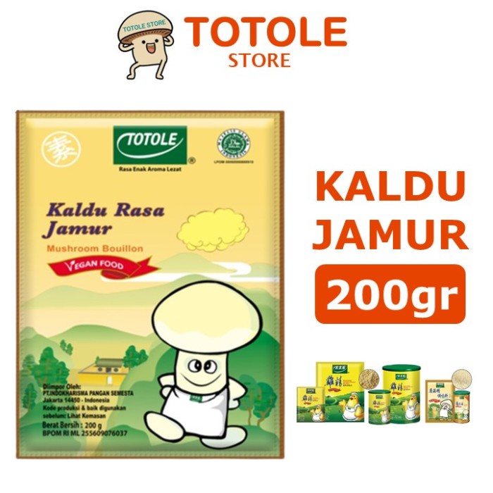 

Terlaris Totole kaldu jamur 200 gram
