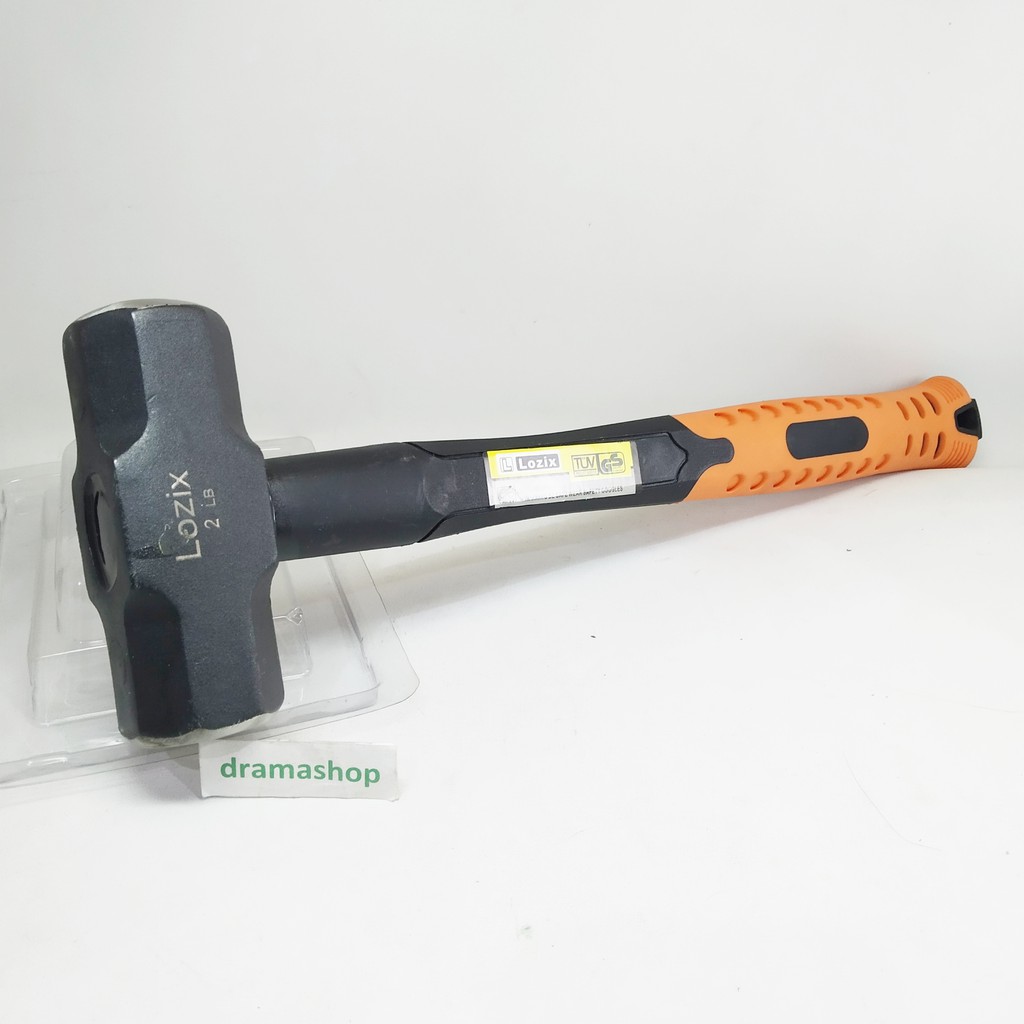 Palu Bodem Pemecah Tembok Batu 2lb 2 lb Gagang Plastik dramashop