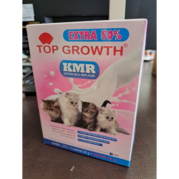 Susu Kucing TOP GROWTH 250gr - Kitten Milk Replacer