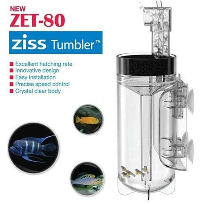 Zet 80 Ziss Fish Egg Tumbler Incubator- ALAT PENETAS TELUR IKAN