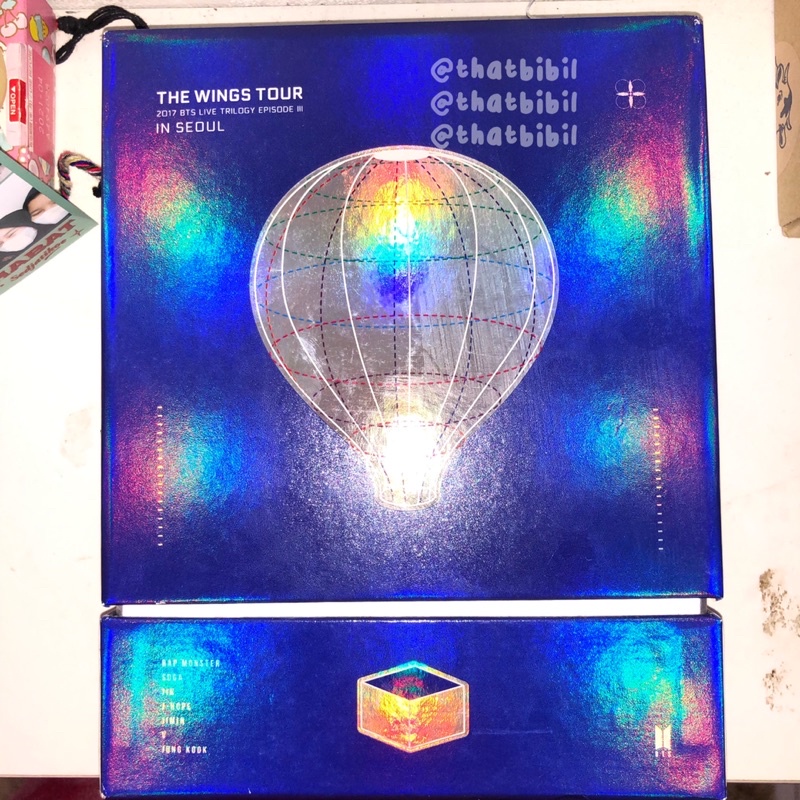 BTS UNSEALED THE WINGS TOUR 2017 SEOUL DVD
