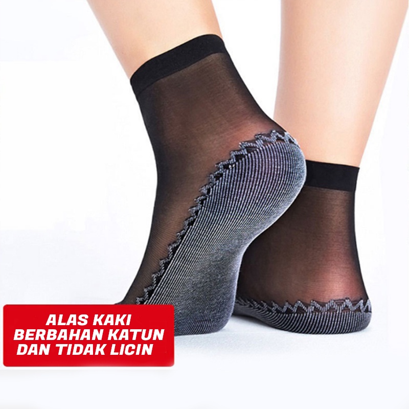 KAOS KAKI STOCKING WANITA DEWASA IMPORT STOCKING PENDEK PEREMPUAN HALUS TRANSPARAN KOREA STYLE STKB