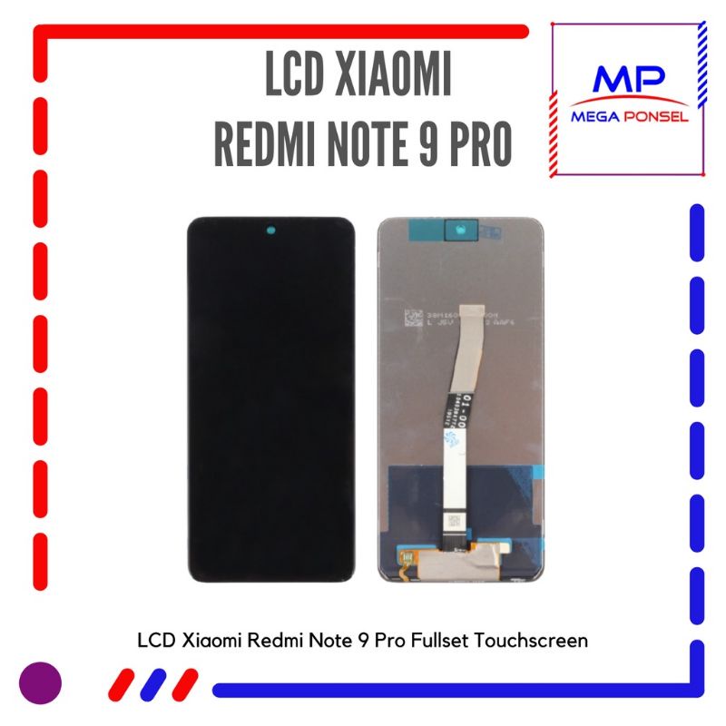 LCD TOUCHSCREEN XIAOMI REDMI NOTE 9 PRO ORIGINAL