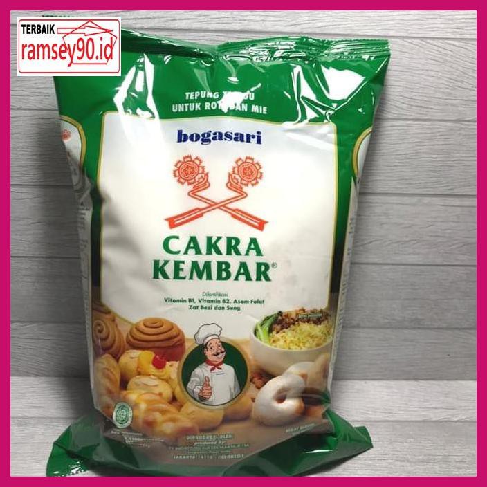 

Rytdhy- Tepung Terigu Cakra Kembar 1 Kg 7Utu7T-