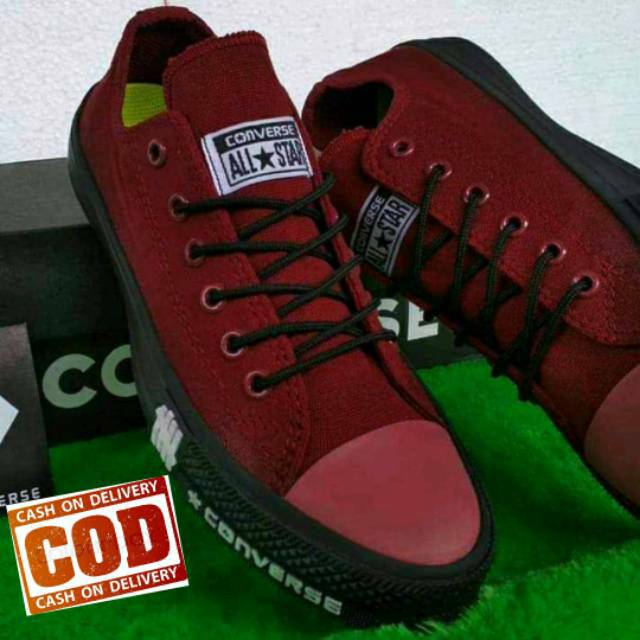 Sepatu Sneakers Pria Converse70 Chuck Taylor Hijau Army Style Fashion Original 2022