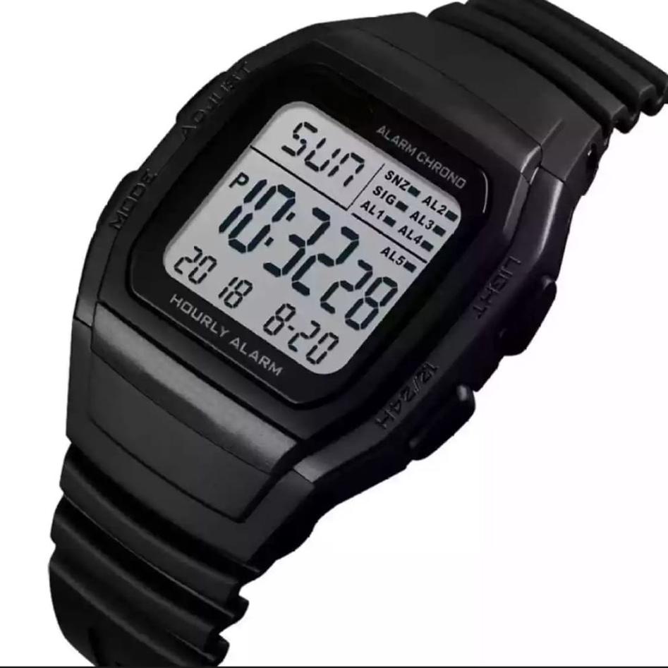 SALEE.. Jam Tangan Wanita Fashion Korea Sporty QQ-145 Case Kotak Digital