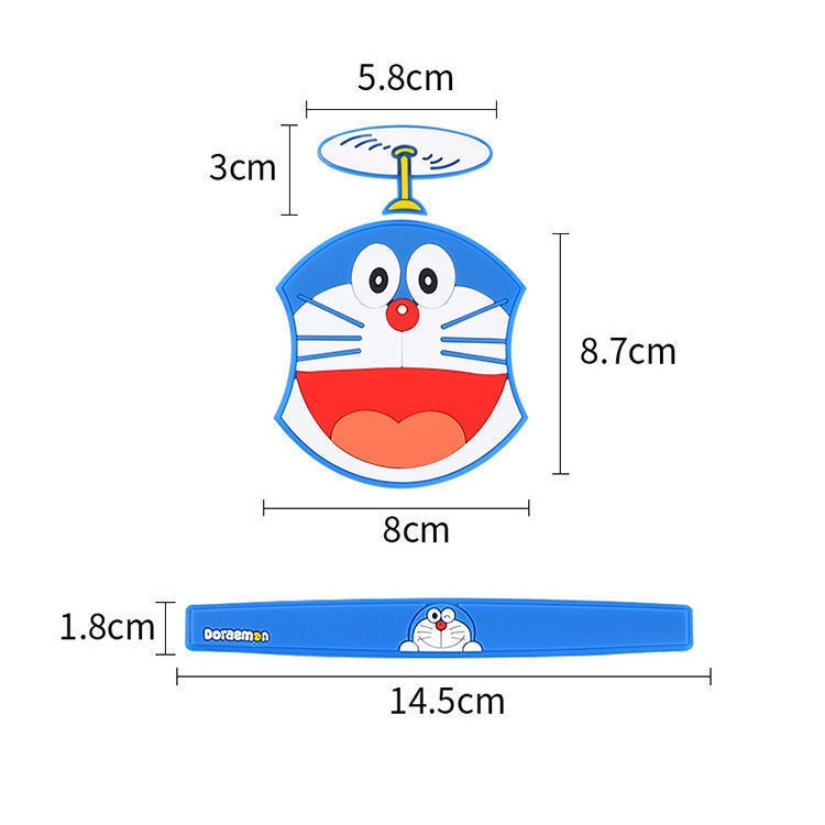 Stiker Hias Pintu Mobil Stiker Pelindung Gagang film Pelindung Kartun Lucu Universal door bowl stickers Anti-Tabrakan strip Permukaan Cat Anti Gores