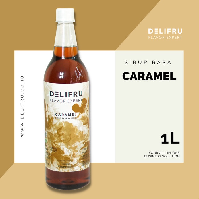 Syrup Caramel Delifru - Sirup Karamel Premium