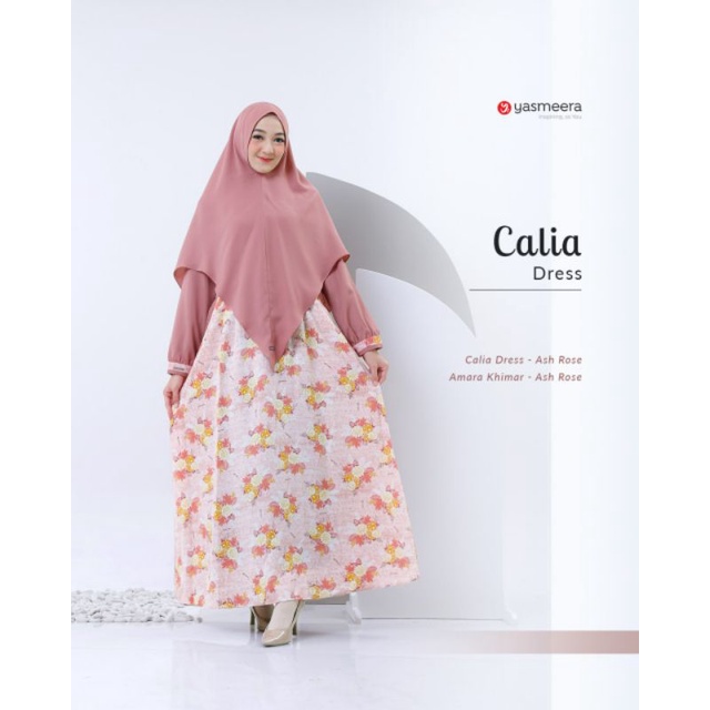 Gamis Calia dress by Yasmeera. pink S