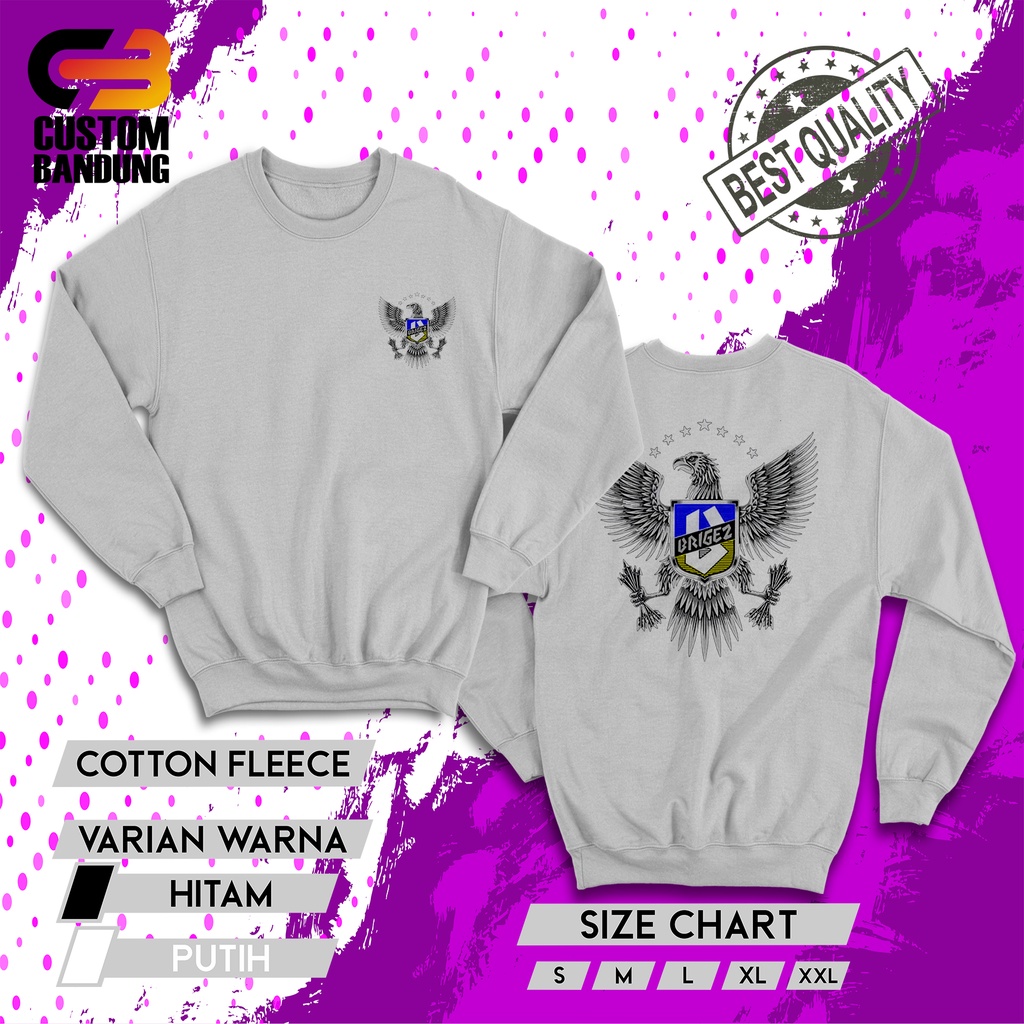 CREWNECK BRIGEZ 4 INDONESIA/ BAJU CREWNECK CLUB MOTOR/ CREWNECK DISTRO/ CREWNECK KOMUNITAS/ CREWNECK CUSTOM/ COMBED LEMBUT NYAMAN DIPAKAI/ CREWNECK KEREN/ CREWNECK ORIGINAL