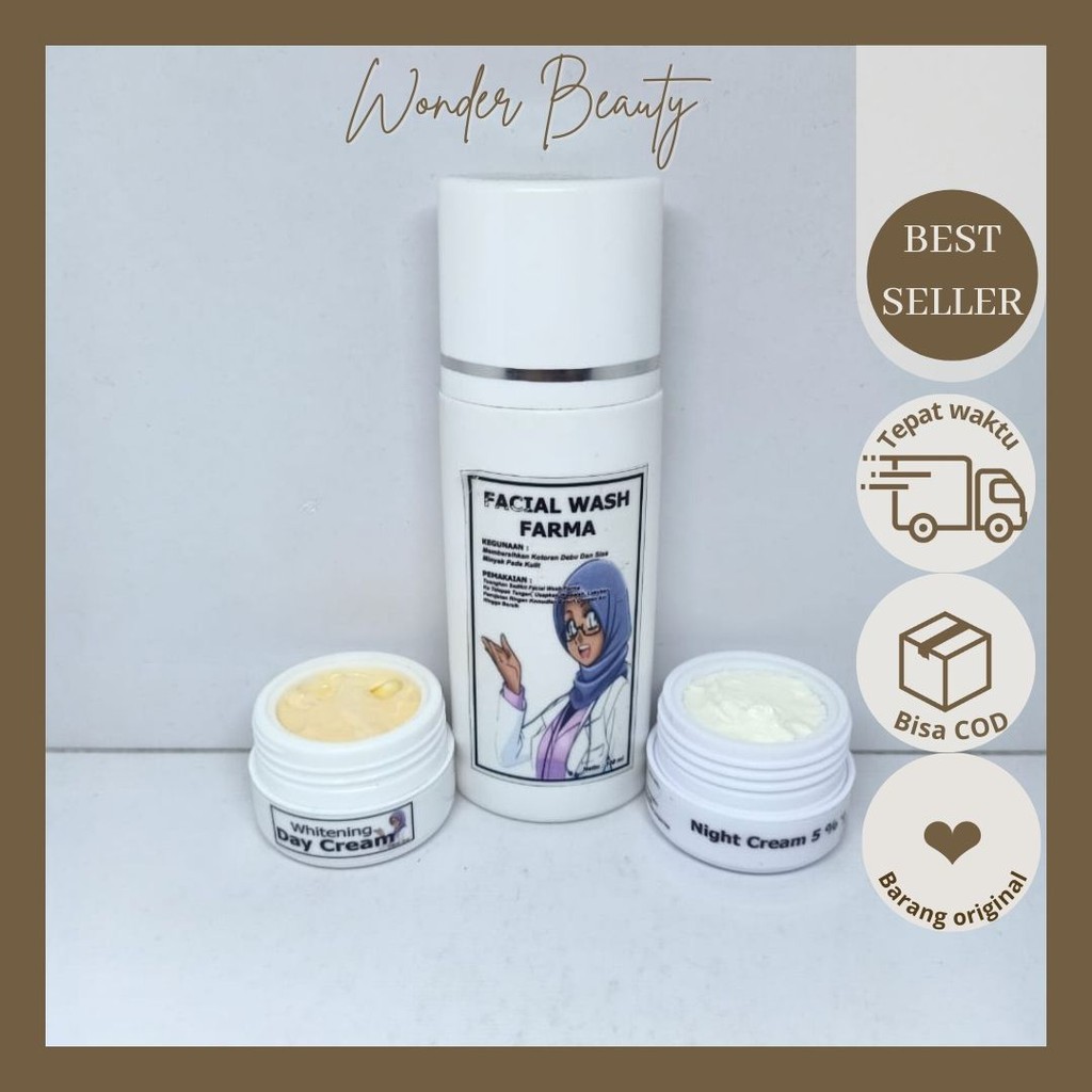 PAKET FARMA WDC 3IN1 STIKER DOKTER ORIGINAL