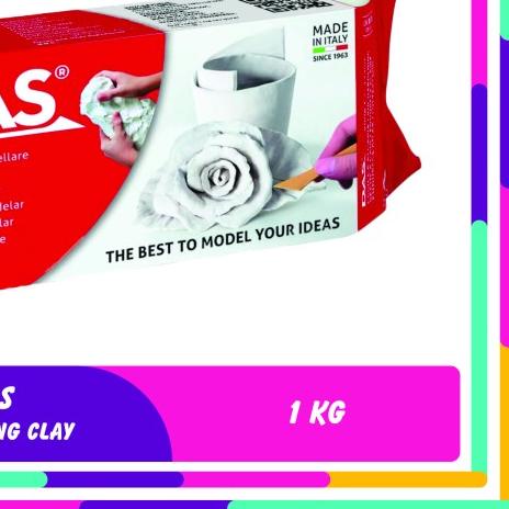 ✭ DAS MODELLING CLAY 1 KG - WHITE ۝