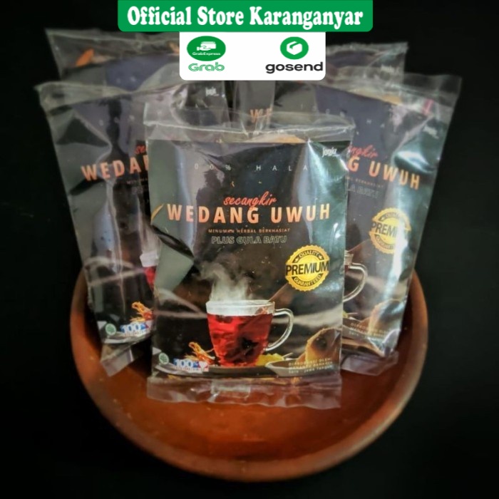 

WEDANG UWUH MENANTU BAHAGIA + LENGKAP DENGAN GULA BATU - REAL