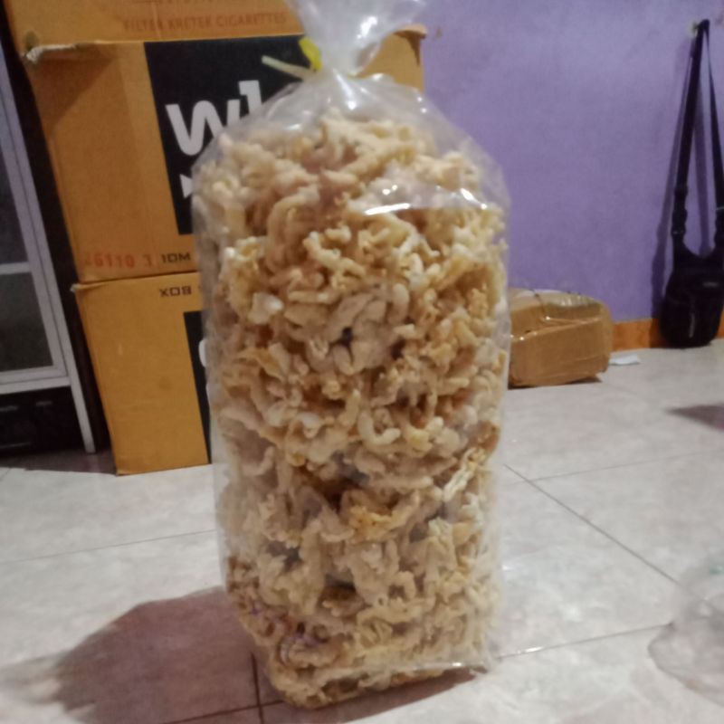 

1kg keripik cakar ayam renyah,gurih,tanpa tulang MURAH