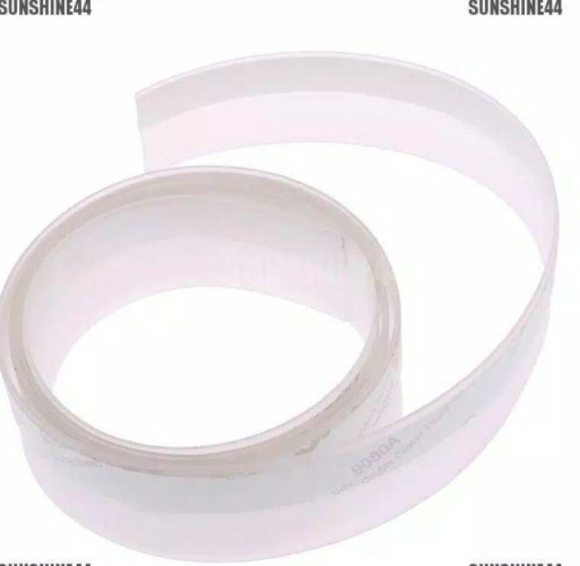 Strip Silikon Transparan Tahan Angin Untuk Segel Pintu