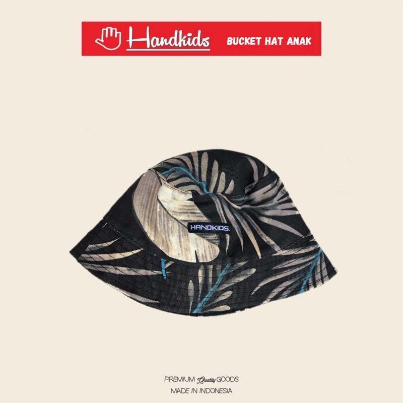 TOPI ANAK BUCKETHAT HANDKIDS 2-8tahun-Motif C