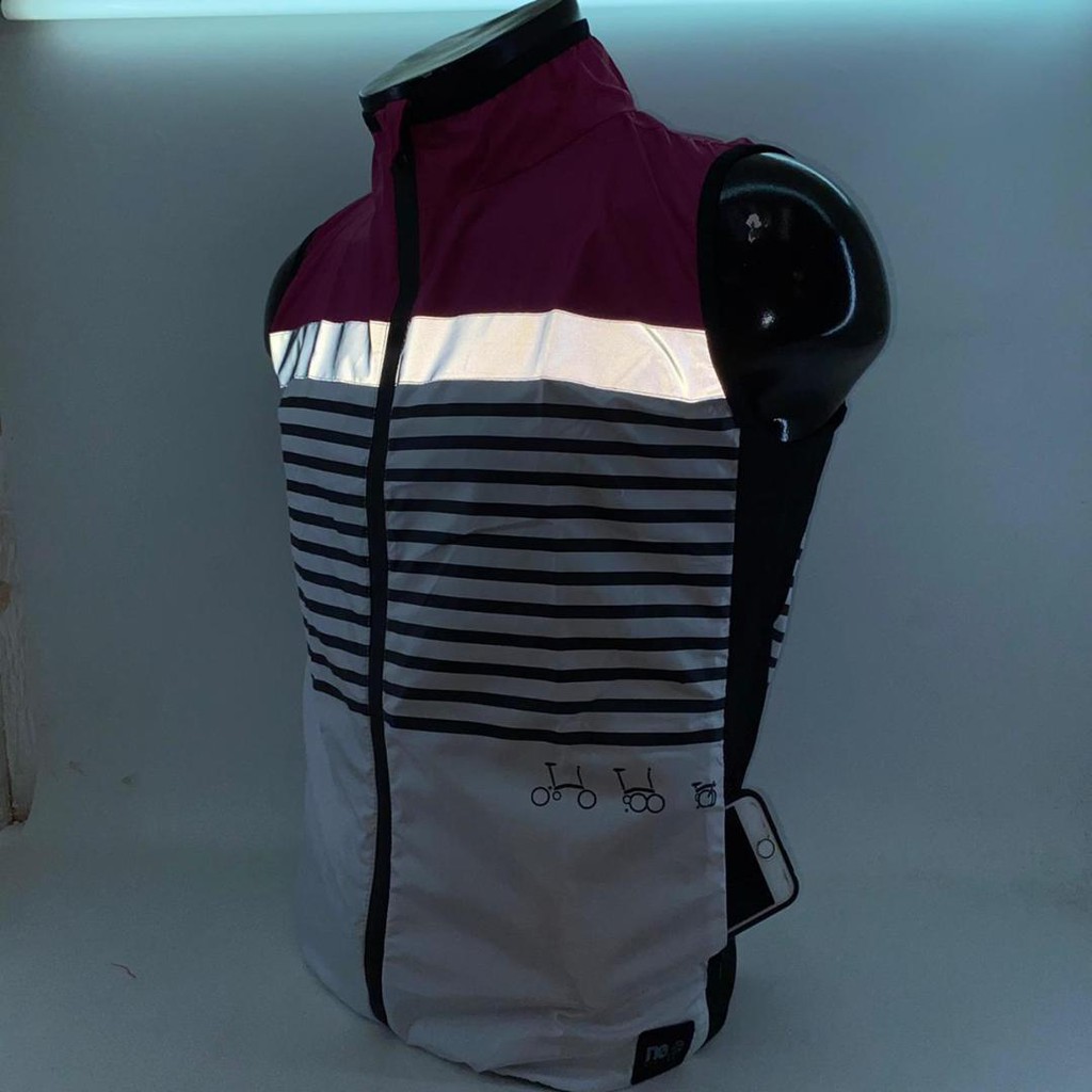 Rompi Bersepeda Vest Pria Wanita Gowes Trifold 3Sixty Dahon Troy Fnhon