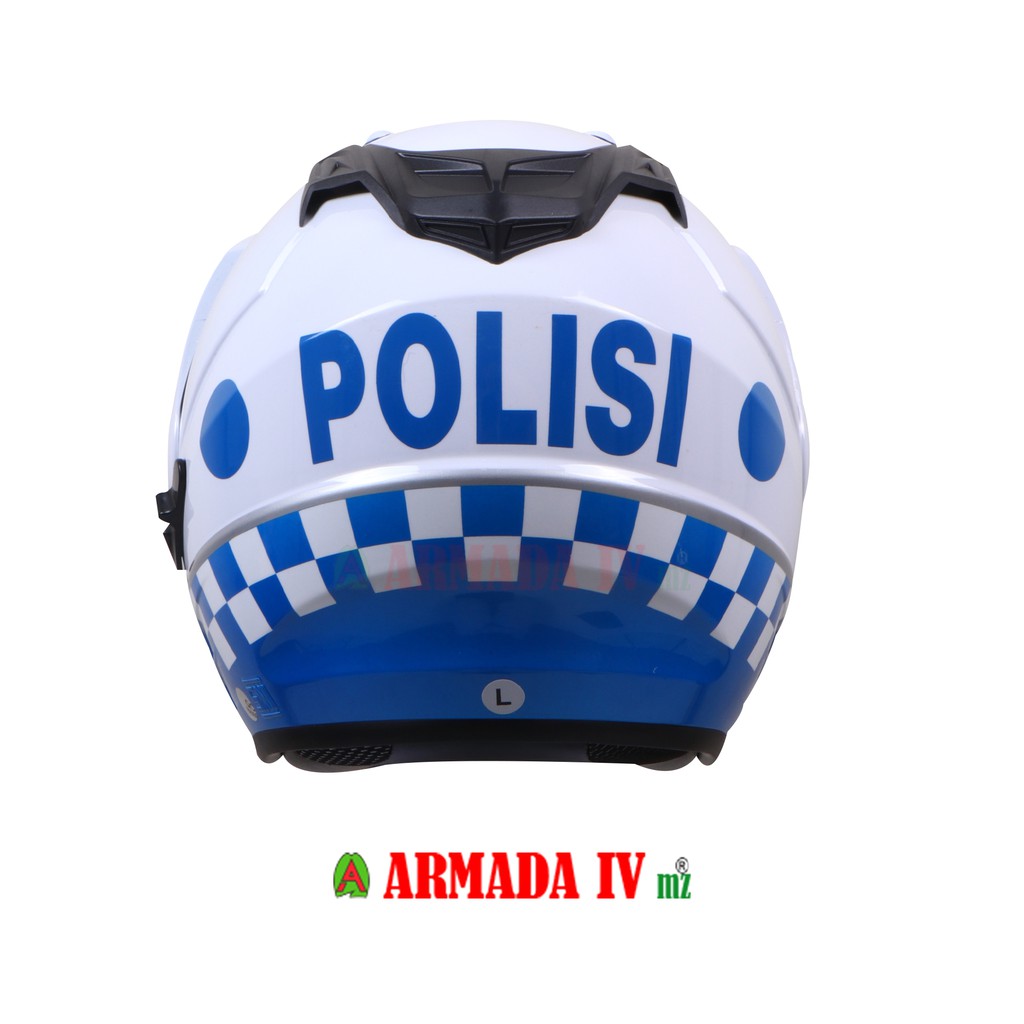 Helm Polantas Double Visor