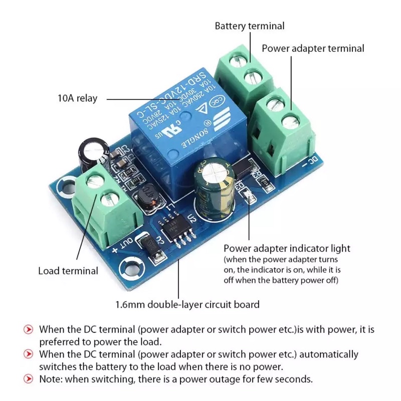 module UPS CCTV Automatis Switch