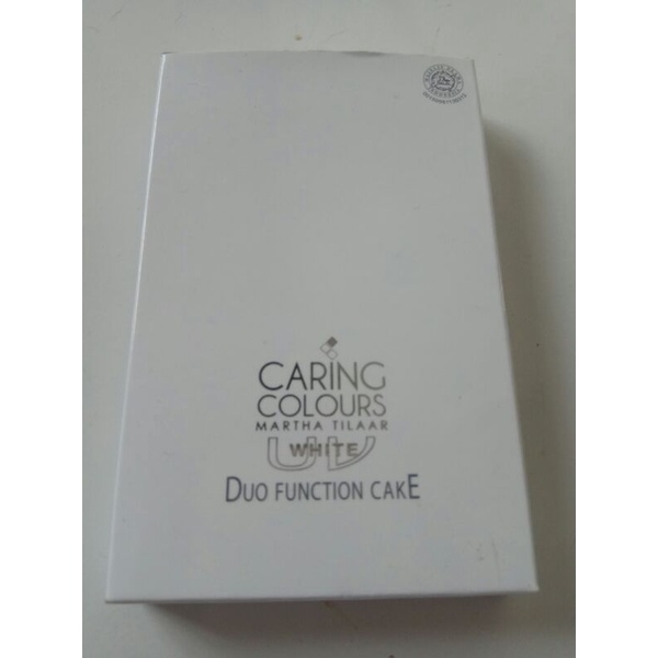 caring colours uv white duo function cake