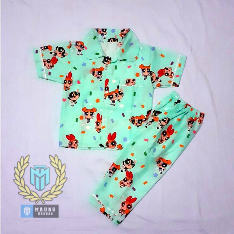 Piyama Anak / Setelan Baju Tidur Anak Usia 1-5 Tahun / Baju Tidur  /  Pajamas