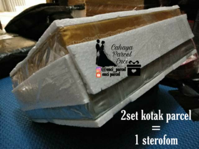 Packing sterofoam untuk box parcel