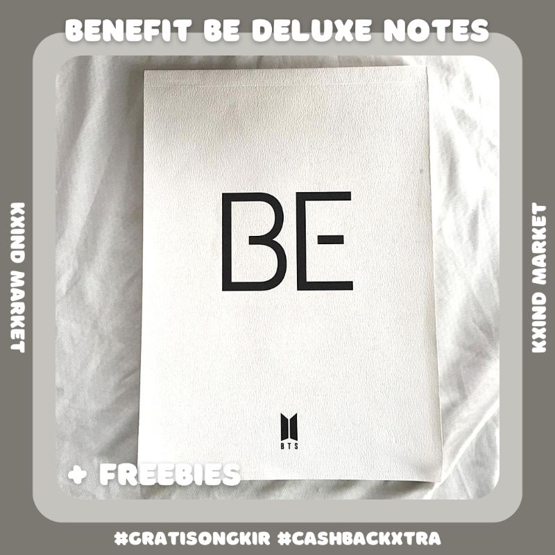 Gift Weverse Notebook BE DELUXE / notes weverse / pob weverse / album BTS / album be / album butter