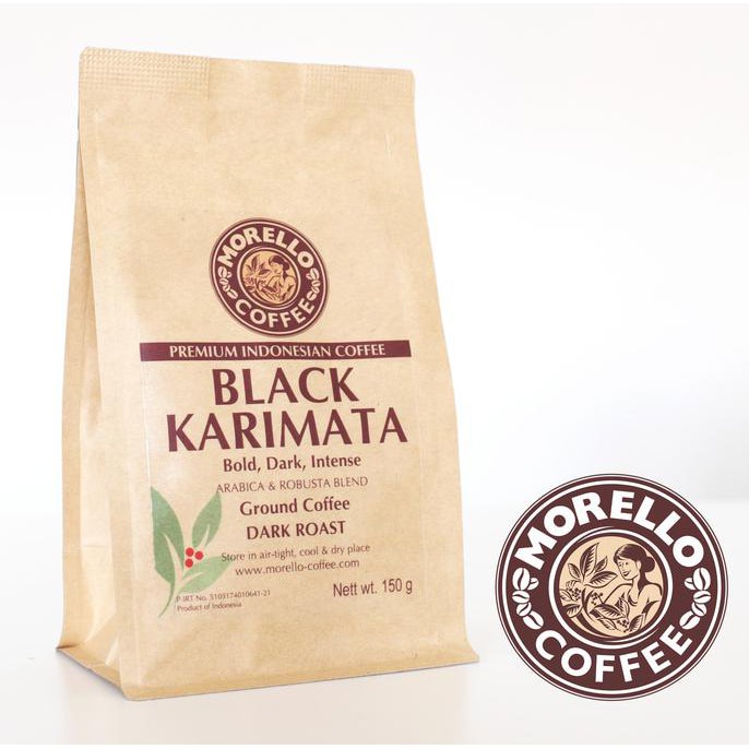 

PROMO ENAK Morello Coffee/ Black Karimata/ mixed blend/ premium/ kopi bubuk/biji Terlaris