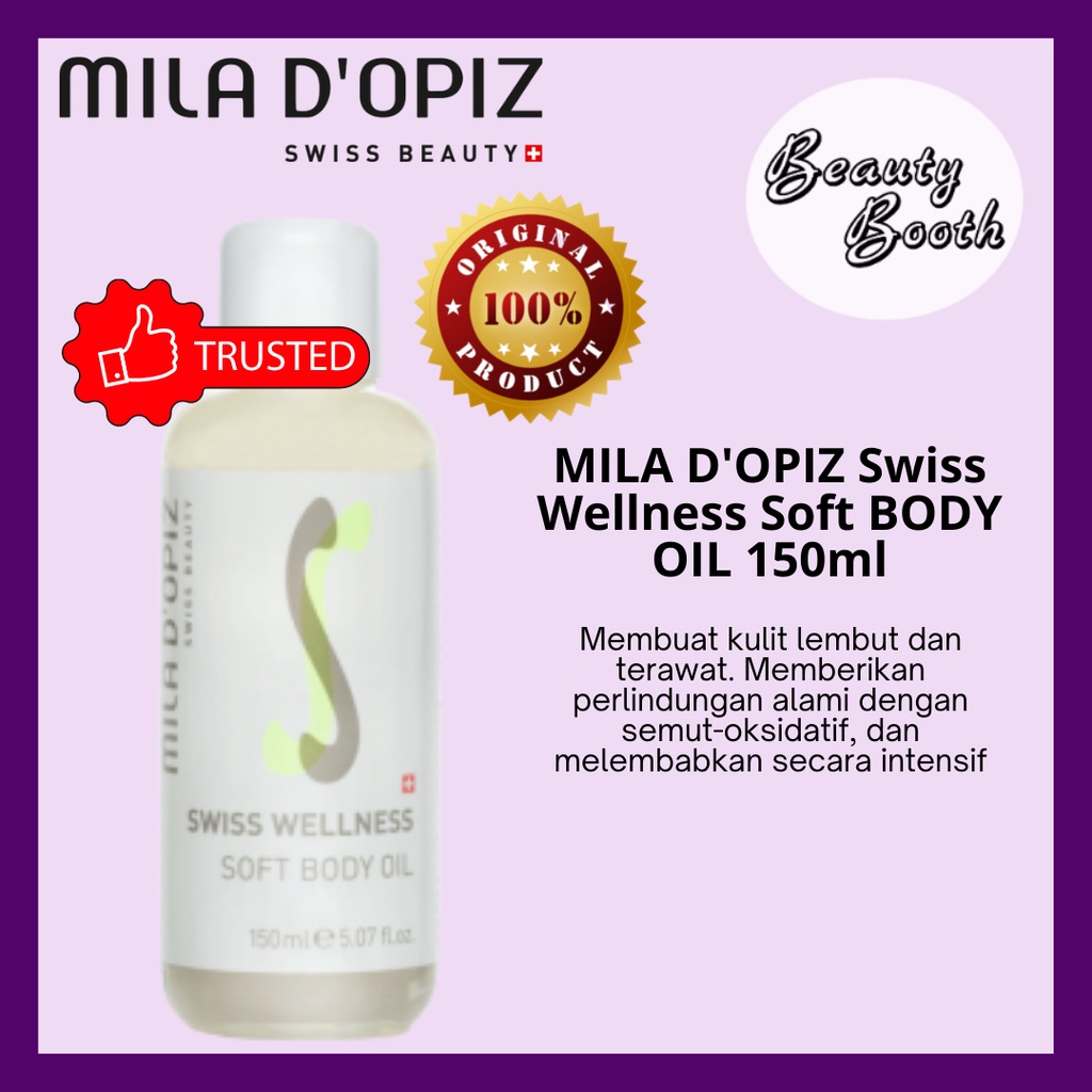 MILA D'OPIZ Swiss Wellness Soft BODY OIL 150ml / MILADOPIZ