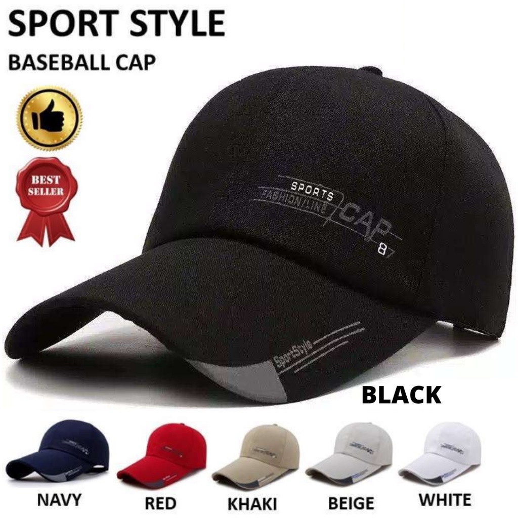 CAP TOPI Baseball Golf Fashion Sport Pria Wanita Kasual Korea