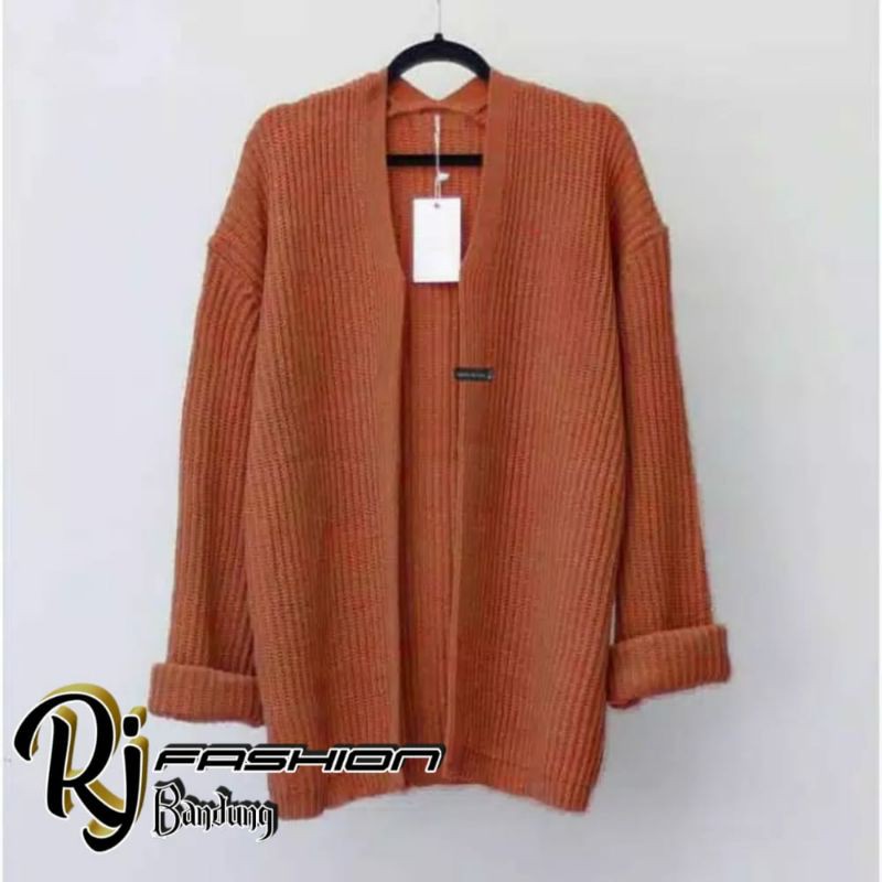 RJ FASHIONSTORE  'CARDIGAN BRESCA  'BAJU RAJUT WANITA