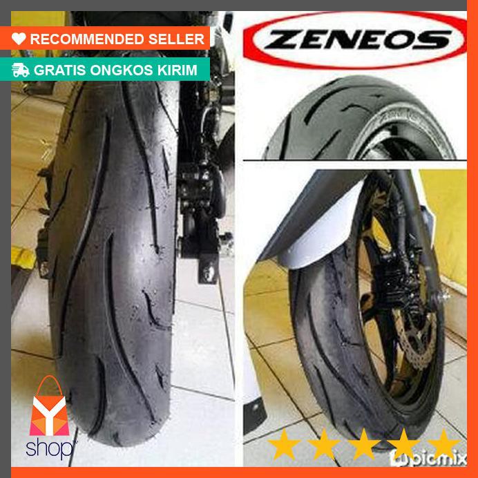 TERLARIS  PAKETAN ZENEOS TAPAK LEBAR 120/70 & 150/60 VELG 17 ZN62