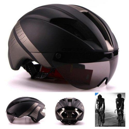 Helm Sepeda Kacamata Lens Bike Glass Helm Cairbull Black J5SE02KY 111